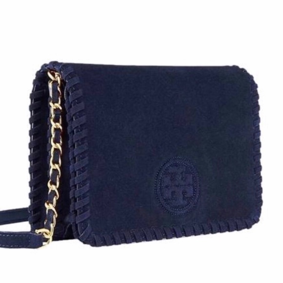 tory burch suede crossbody